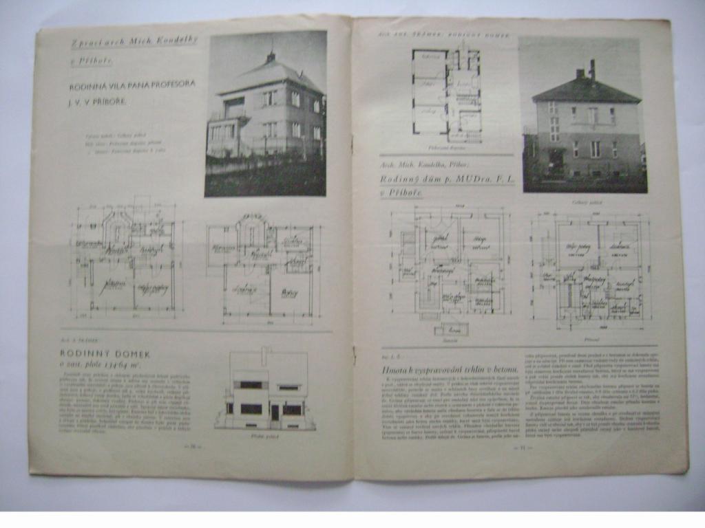 Stavební rádce č. 371 z r. 1935 architektura (A)