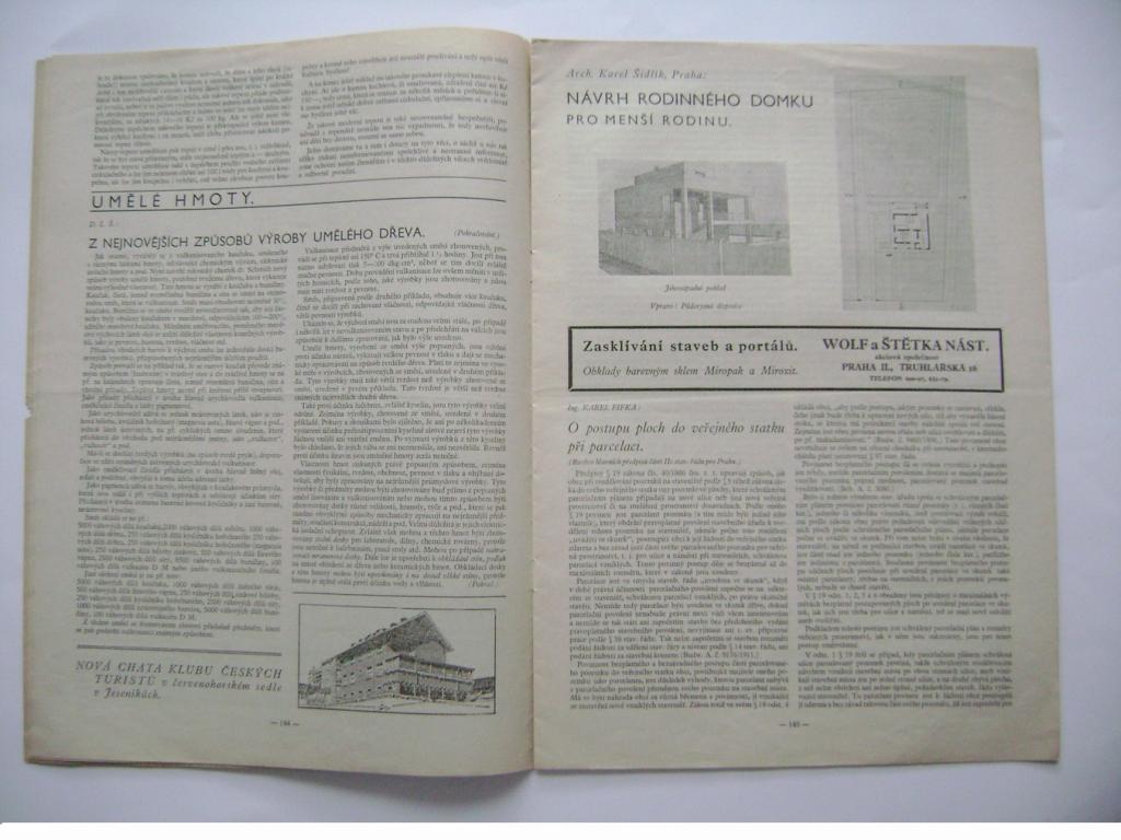 Stavební rádce č. 379 z r. 1935 architektura (A)