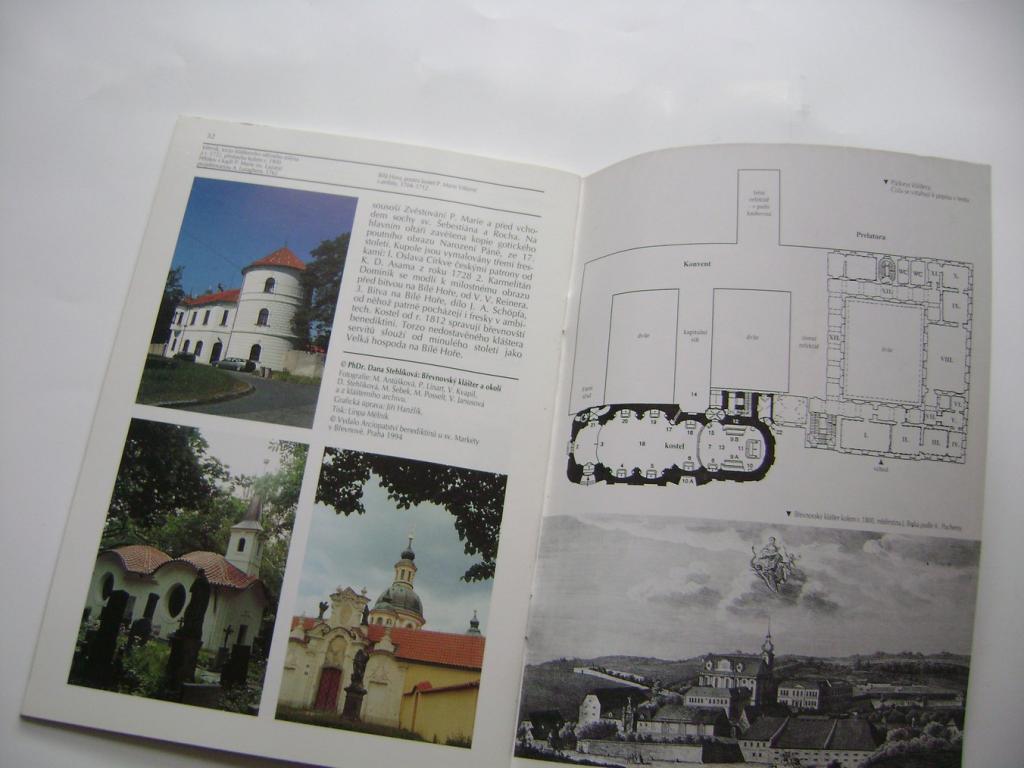 Dana Stehlíková: Břevnovský klášter a okolí (1994) (A)