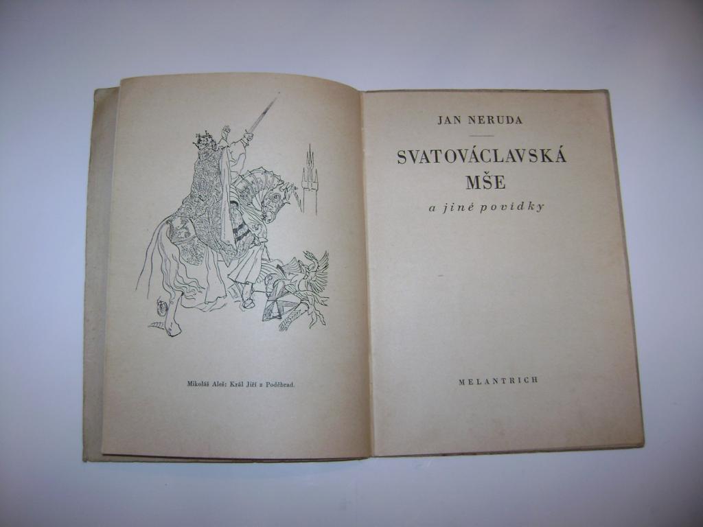 Jan Neruda: Svatováclavská mše a jiné povídky (1940) (A)