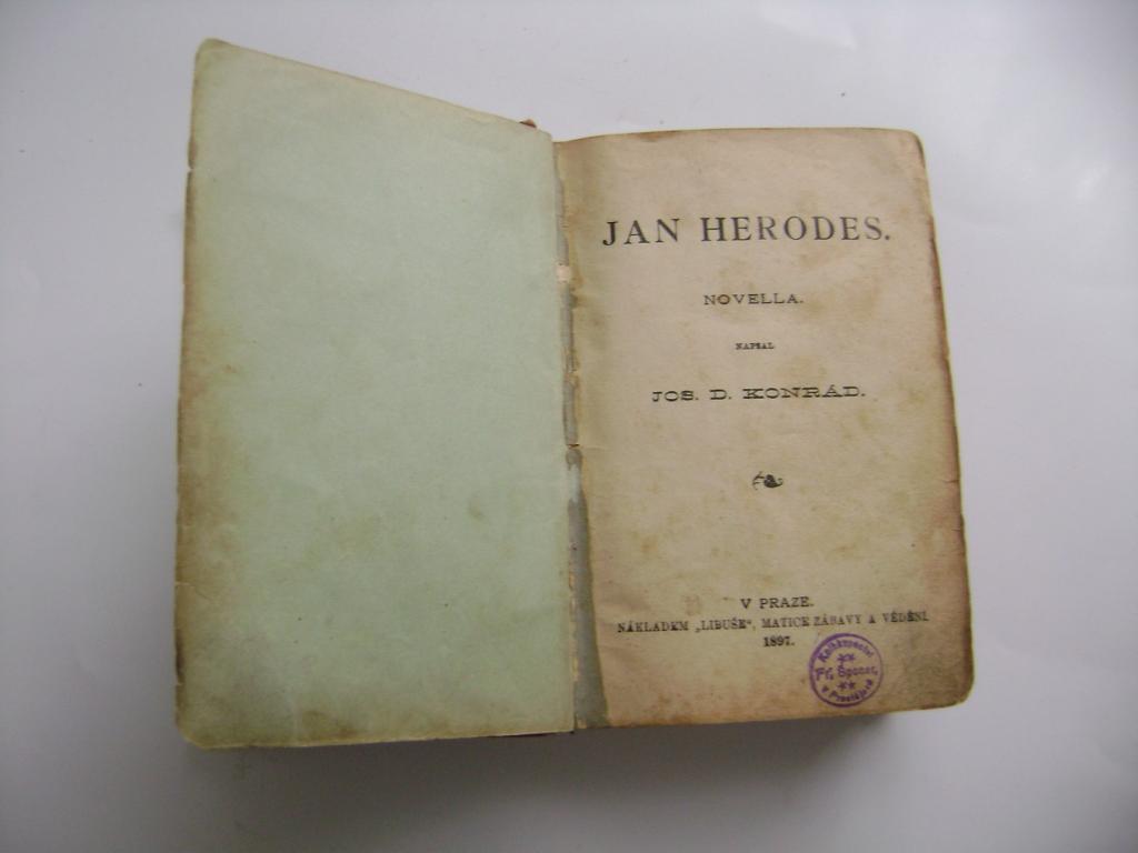 J. D. Konrád: Jan Herodes, S. Podlipská: Illuse (1897) (A)