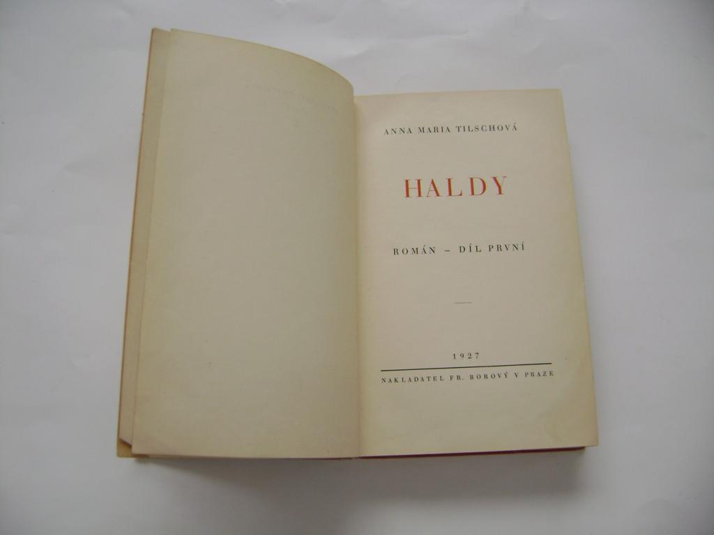 Anna Marie Tilschová - Haldy I + II (1927) (A)