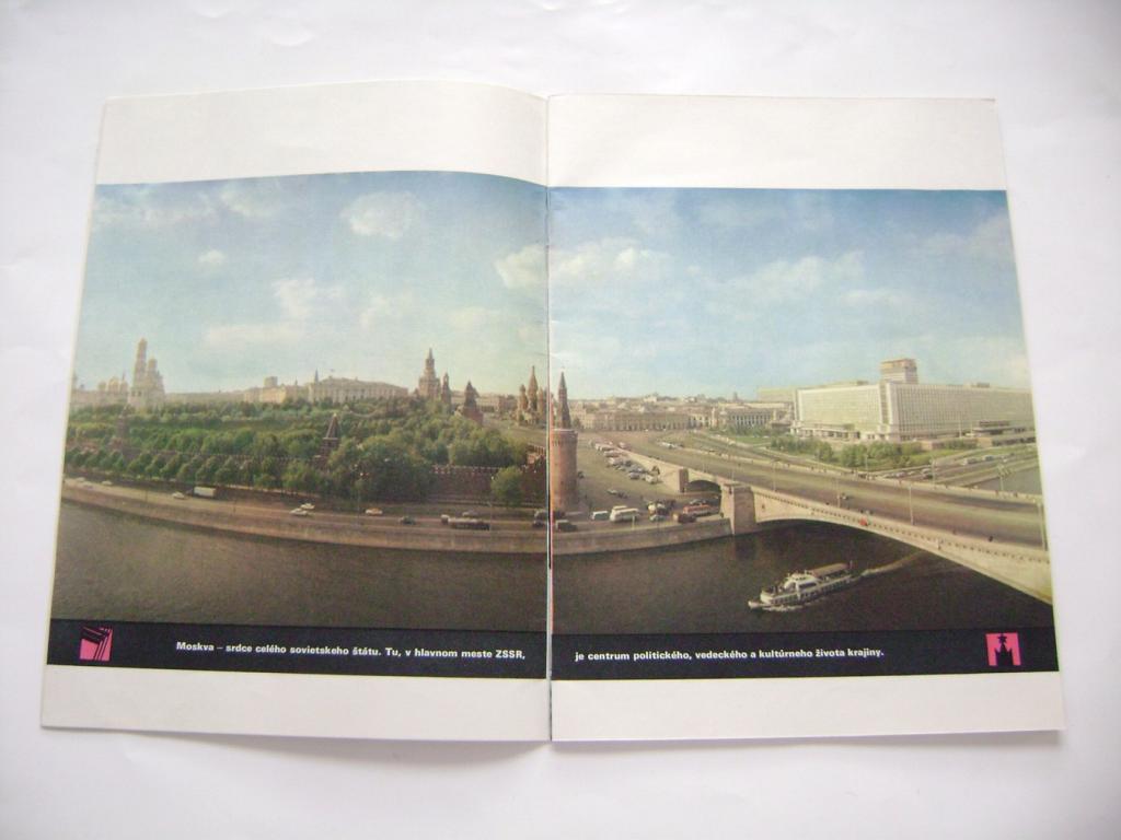 SSSR - místopisná propagační brožura (vyd. Moskva, česky) (A)