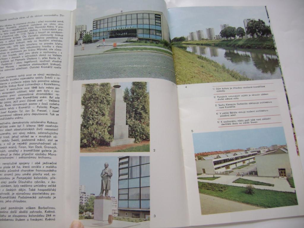 Kroměříž - okres, průvodce, mapa, fotografie (1977) (A)