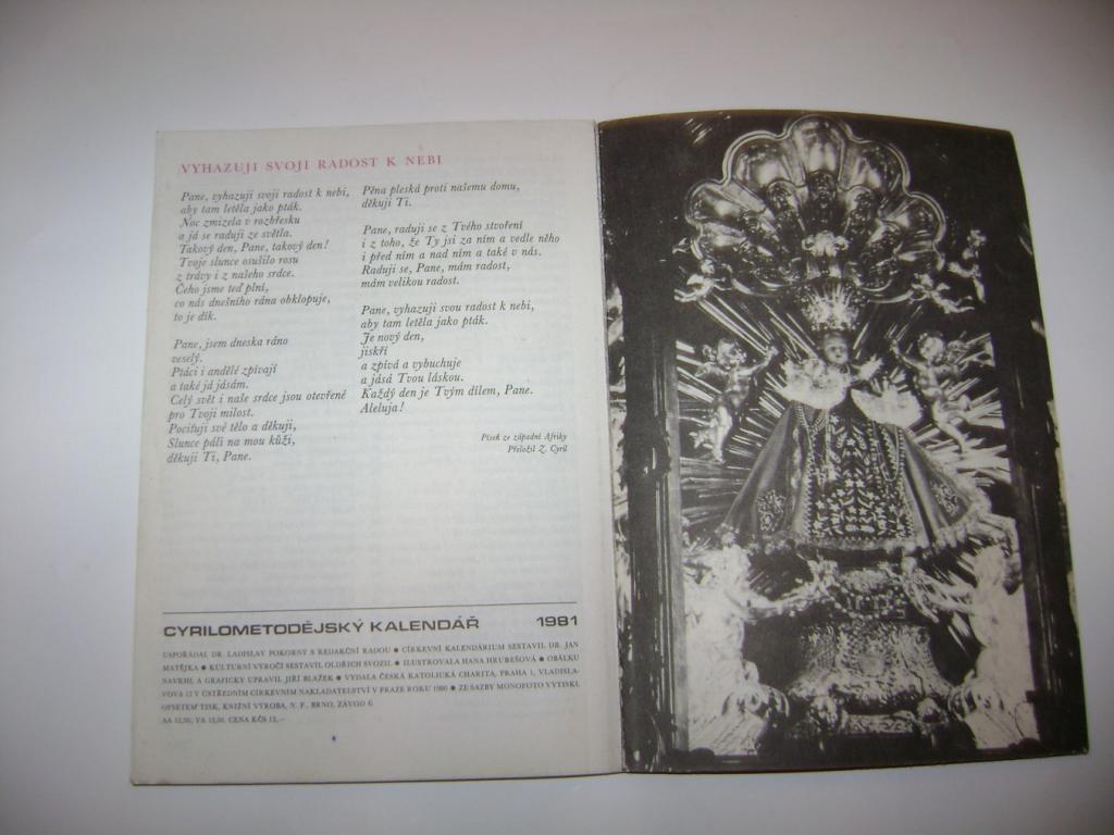 Cyrilometodějský kalendář 1981 (A)