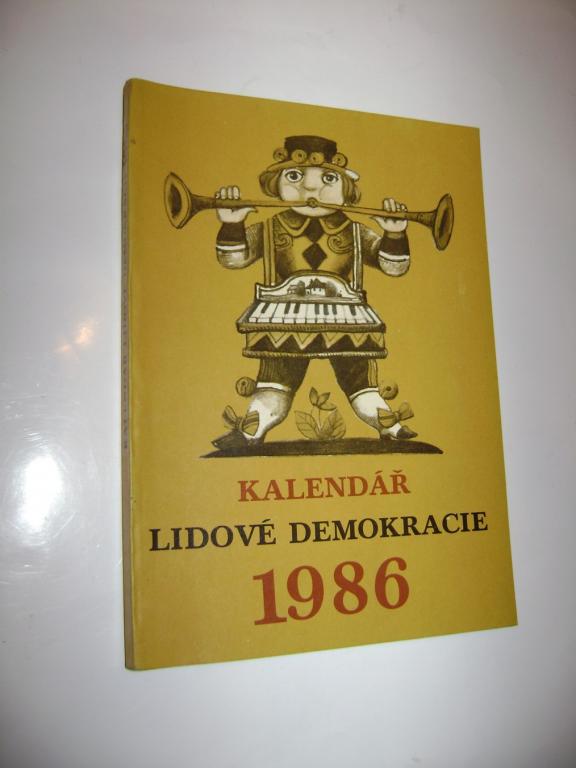 Kalendář Lidové demokracie 1986 (A)