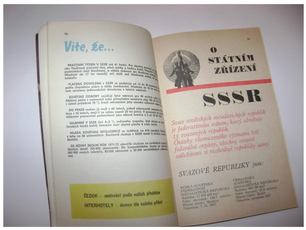 Masner Zdeněk: Cestujeme do SSSR, turistický průvodce (1974) (A)