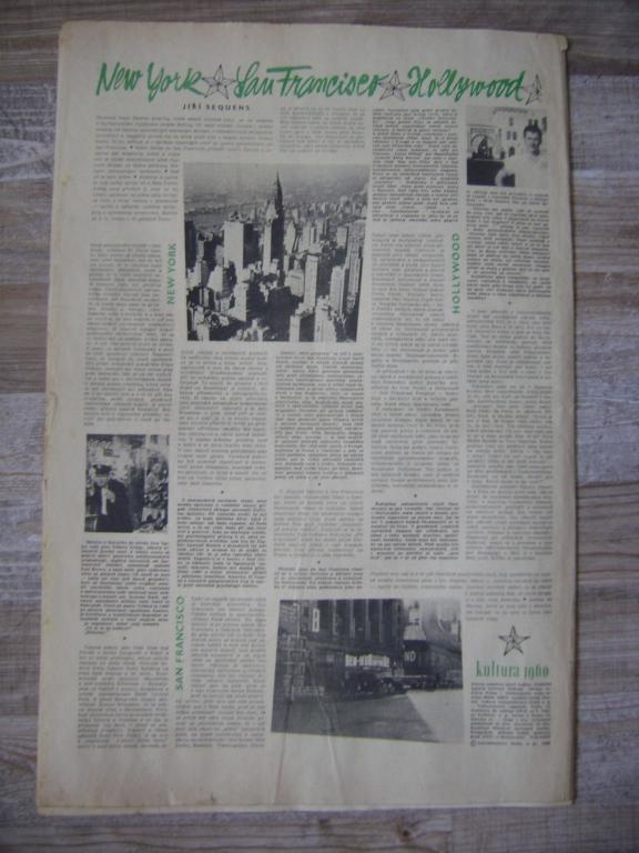KULTURA 1960 - č. 14 - staré noviny (A)