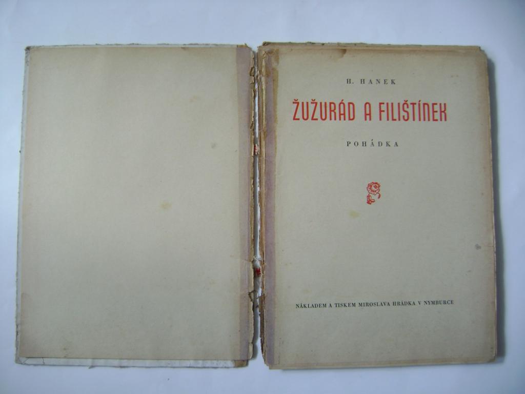 H. Hanek: Žužurád a Filištínek - pohádka (1938) (A)