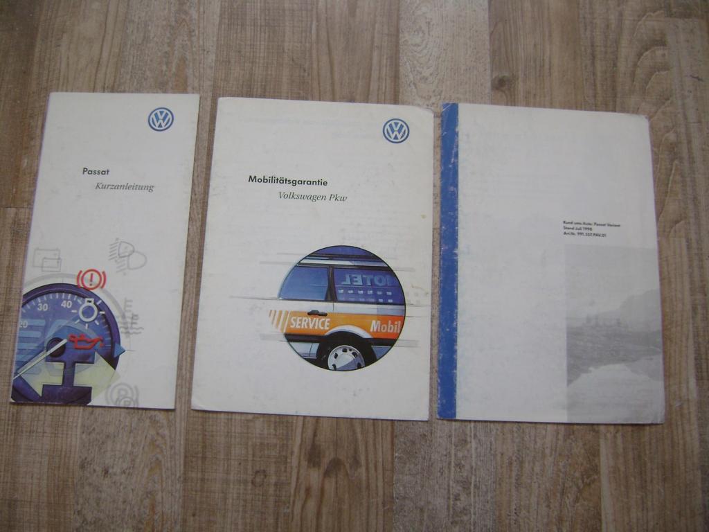 Volkswagen - manual - návod z r. 1998 (A)
