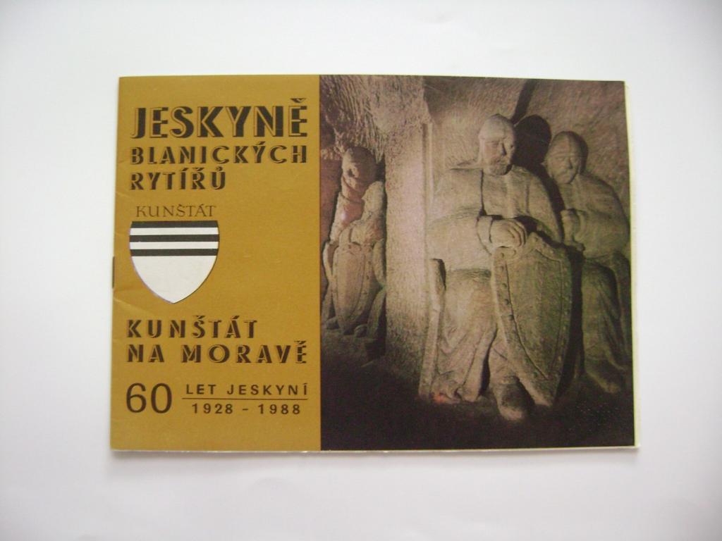 KUNŠTÁT jeskyně 60 let 1928-1988 brožurka fotografie (A)