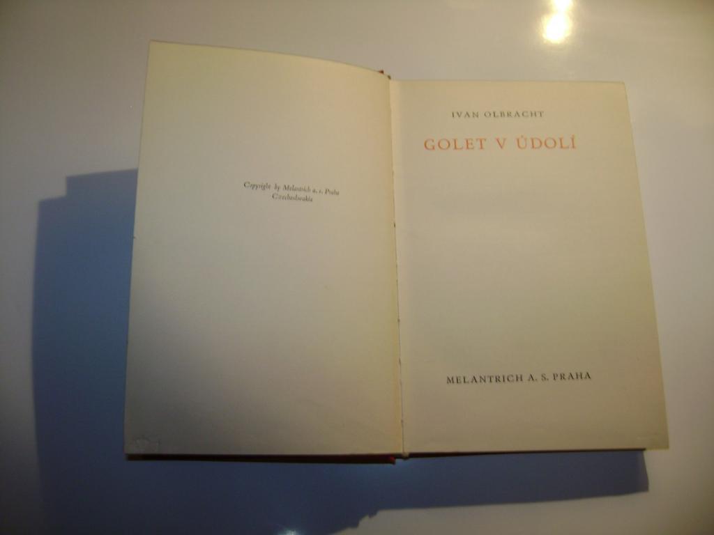 Ivan Olbracht - Golet v údolí (1937) (A)