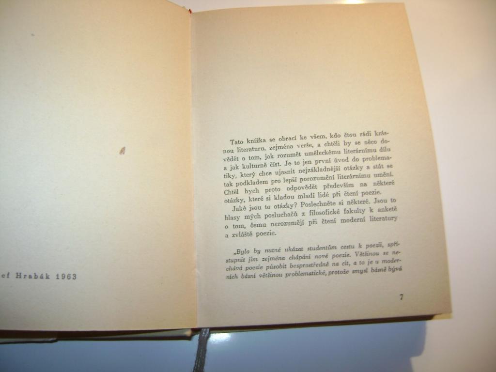 Josef Hrabák: Umíte číst poezii? (1963) (A)