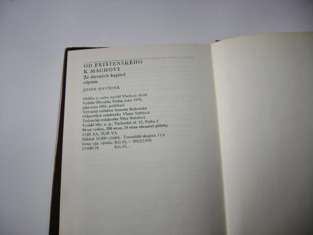 J. Davídek: Od Frištenského k Máchovi (1979) (A)