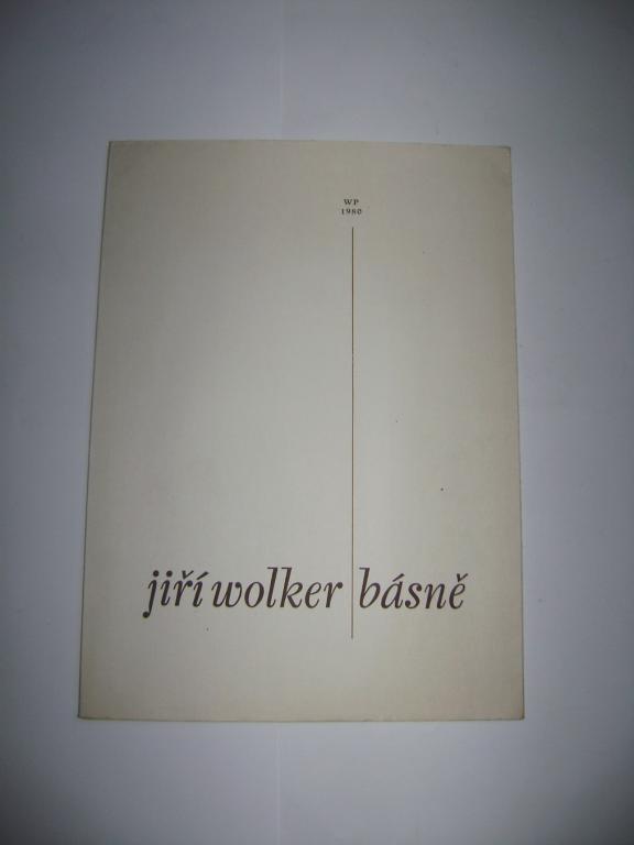 Jiří Wolker - Básně, grafika Jiří Šindler (1980) (A)