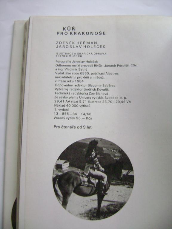 Z. Heřman, J. Holeček: Kůň pro Krakonoše (1984) (A)