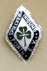 německá 1. soutěž: Spielvereinigung Fürth, smaltovaný, stick pin, 19 x 12 mm