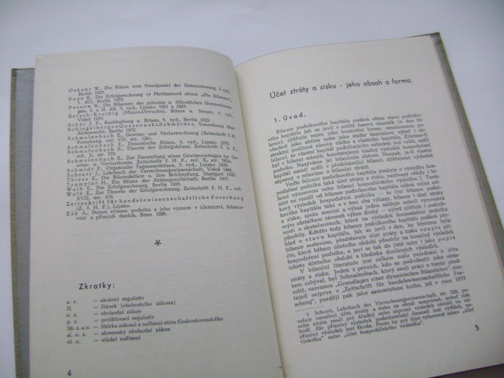 O. F. Heyd: Účet ztráty a zisku - jeho obsah a forma (1938) (A)