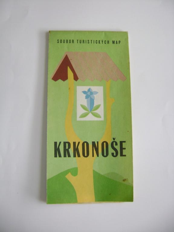 Krkonoše turistická mapa vyd. 1985 (A)