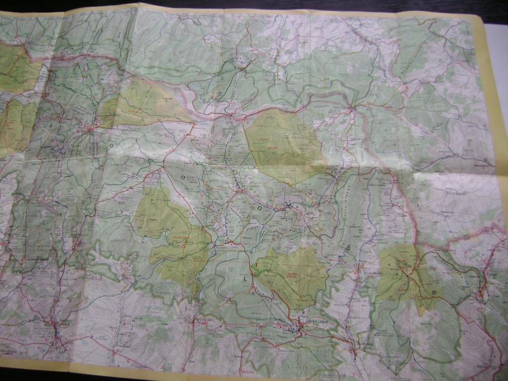 Krkonoše turistická mapa vyd. 1985 (A)