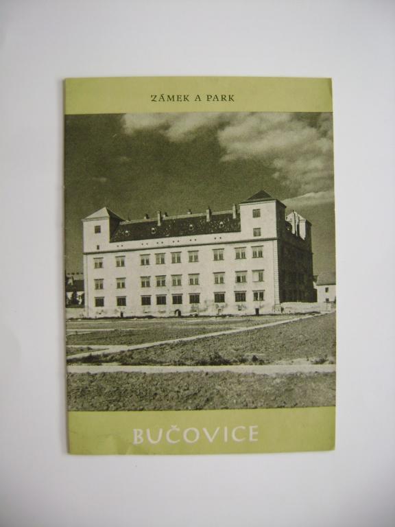 Zámek a park Bučovice brožurka 1964 (A)