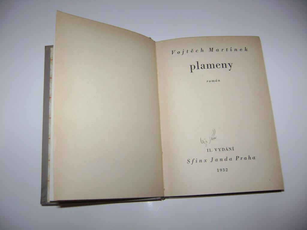 Vojtěch Martínek - Plameny (1932) (A)