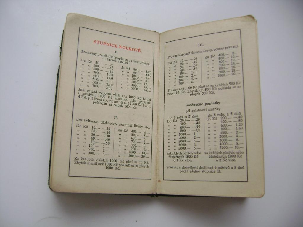 Kalendář 1938 Ch. Schlachet, železo Moravská Ostrava (A)
