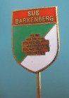 německý SuS Rot-Weiss Barkenberg, smaltovaný, stick pin, 15 x 11 mm