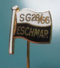 německý SG  Eschmar 28/66, smaltovaný, stick pin, 16 x 14 mm