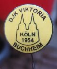 německý DJK Viktoria Buchheim 1954 Köln, smaltovaný, stick pin, 15 mm