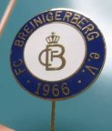 německý FC Breinigerberg 1966 Stolberg, smaltovaný, stick pin, 29 mm