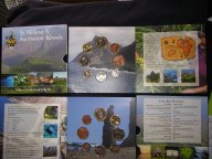 SVATÁ HELENA ,sada mincí