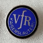 německá 2. soutěž: VfR Kaiserslautern, smaltovaný, stick pin, 13 mm