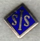 švédská 2. soutěž: Spånga IS, smaltovaný, stick pin, 16 x 16 mm
