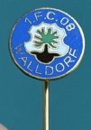 německý 1. FC 08 Walldorf, smaltovaný, stick pin, 12 mm